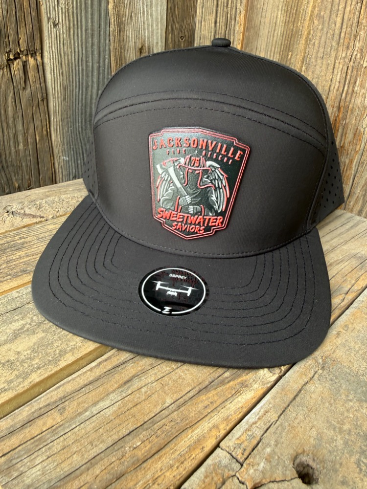 Zapped Osprey Fire & Rescue Hat — Custom Woven Patch